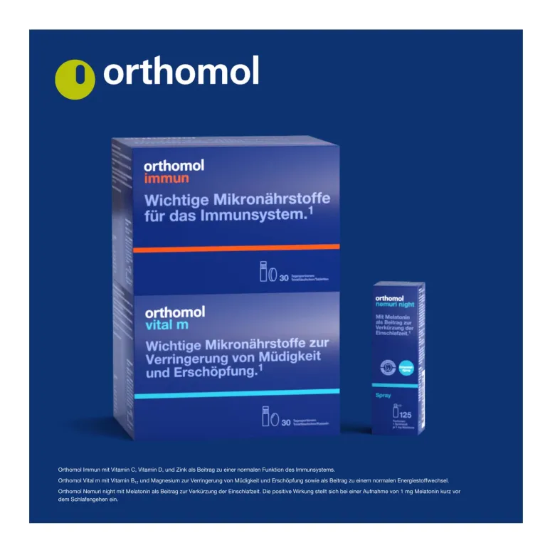 Orthomol nemuri night Granulat, 30X10 g