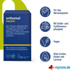 Orthomol neuro Kapseln, 90 St