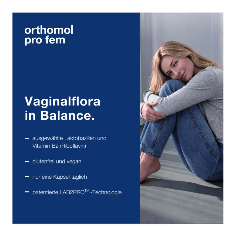 Orthomol Pro fem Kapseln, 30 St