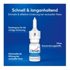 Otriven 0,1% Dosierspray ohne Konservierungsstoffe, 10 ml