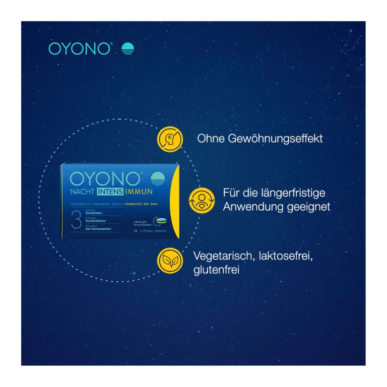 Oyono Nacht Intens Immun Tabletten, 20 St