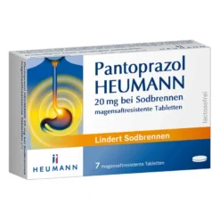 Pantoprazol Heumann 20 mg bei Sodbrennen Tabletten, 7 St