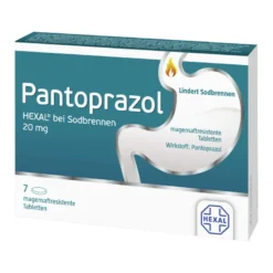 Pantoprazol Hexal bei Sodbrennen, 7 St
