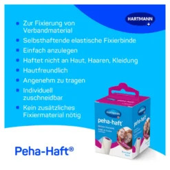 Peha-haft Fixierbinde latexfrei 6 cm x 4 m, 1 St