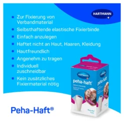 Peha-haft Fixierbinde latexfrei 8 cm x 4 m, 1 St