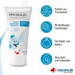 Physiogel Daily Moisture Therapy Creme Kinder-Edition, 150 ml