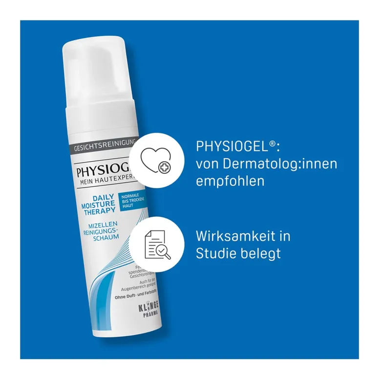 Physiogel Daily Moisture Therapy Mizellen-Reinigungsschaum, 150 ml