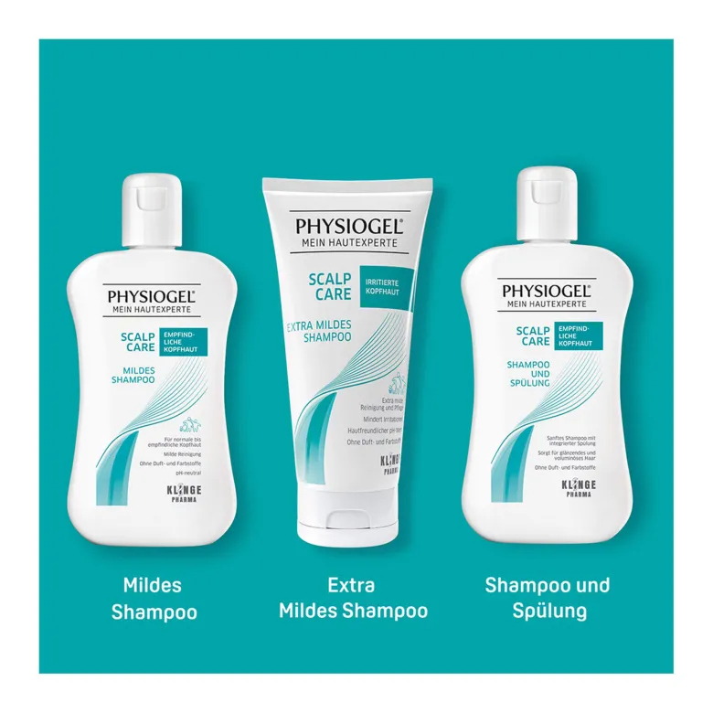 Physiogel Scalp Care Mildes Shampoo, 250 ml