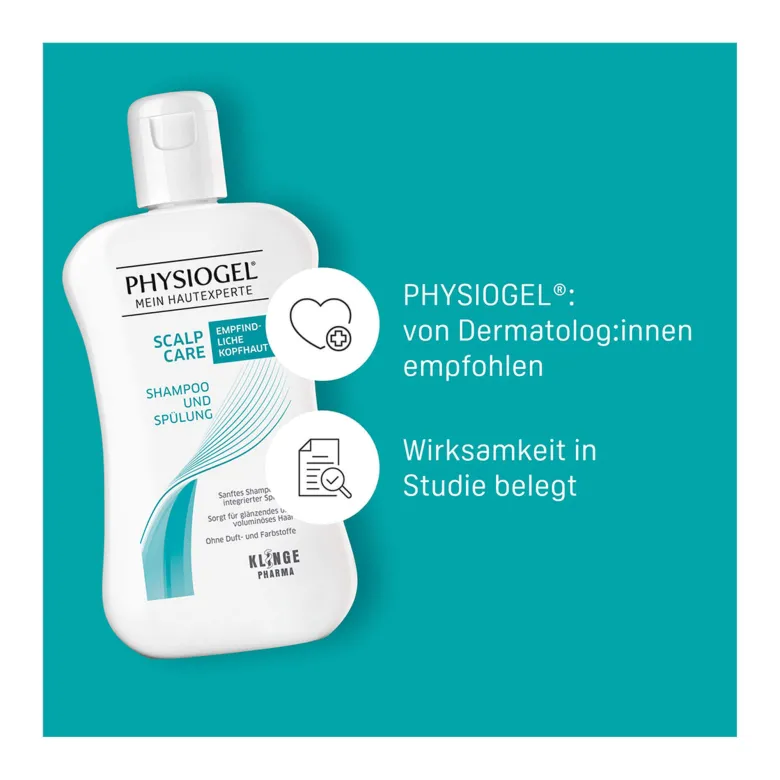 Physiogel Scalp Care Shampoo und Spülung, 250 ml