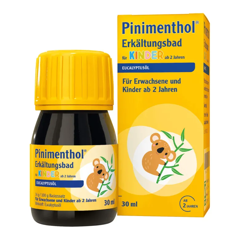 Pinimenthol Erkältungsbad für Kinder ab 2 Jahren, 30 ml