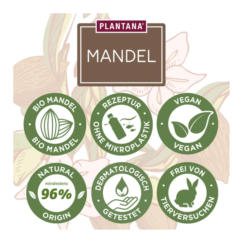 Plantana Mandel Pflegedusche, 500 ml