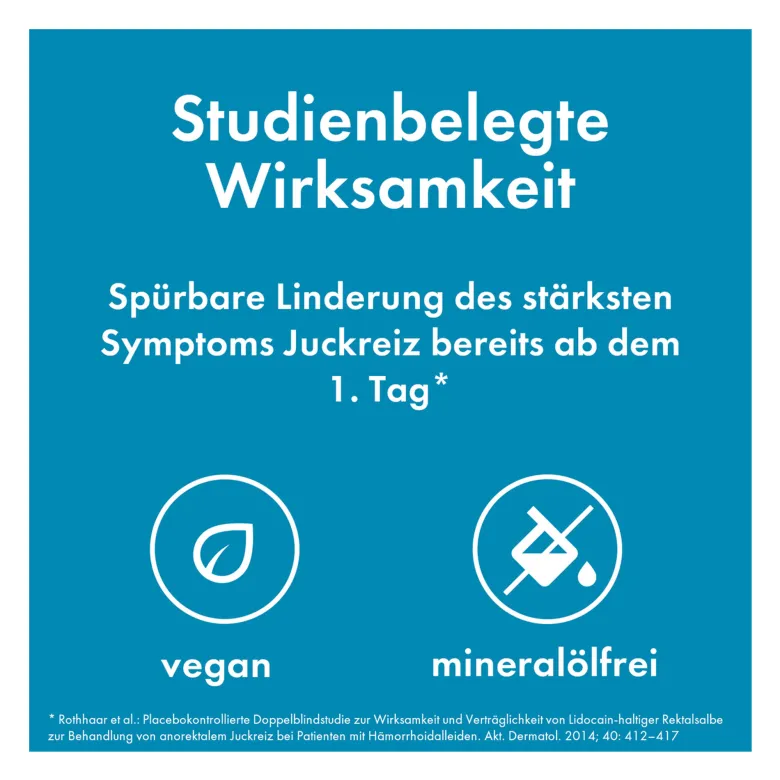 Posterisan akut 50 mg/g Rektalsalbe, 25 g