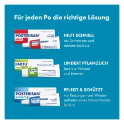 Posterisan akut 50 mg/g Rektalsalbe, 25 g