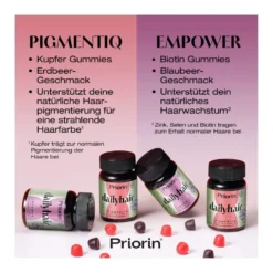 Priorin dailyhair Pigmentiq Gummies, 30 St