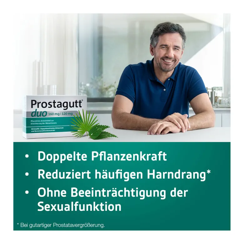 Prostagutt duo 160 mg / 120 mg Weichkapseln, 200 St