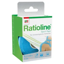 Ratioline Sport-Tape 5 cm x 5 m türkis, 1 St