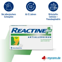 Reactine duo Retardtabletten, 6 St