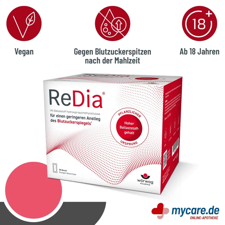 ReDia Ballaststoff-Drink, 30X12 g
