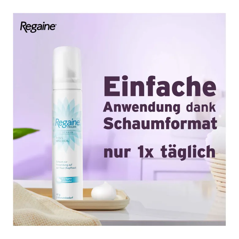 Regaine Frauen Schaum, 2X60 g