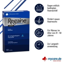 Regaine Männer Schaum, 3X60 ml