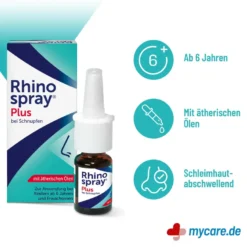 Rhinospray plus bei Schnupfen mit Feindosierer, 10 ml