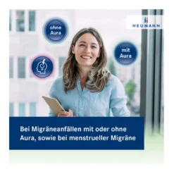 Rizatriptan Heumann bei Migräne 5 mg Tabletten, 2 St
