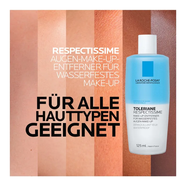 Roche Posay Toleriane Respectissime Augen-Make-up-Entferner, 125 ml