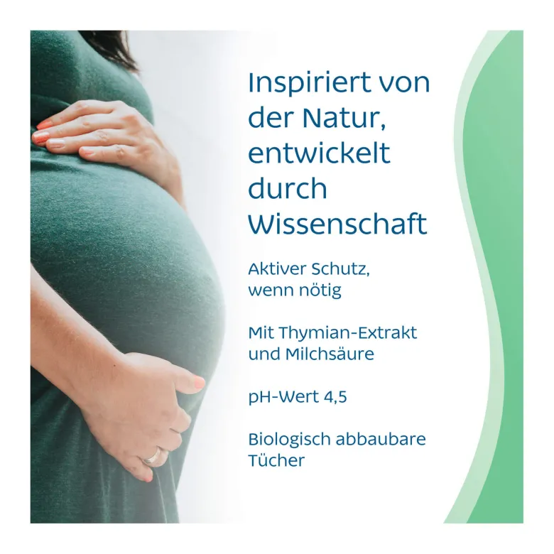 Sagella Active Pregnacare Reinigungstücher, 15 St
