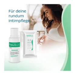 Sagella Active Pregnacare Reinigungstücher, 15 St