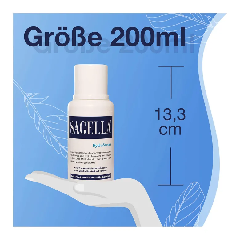 Sagella HydraSerum Intimwaschlotion, 200 ml