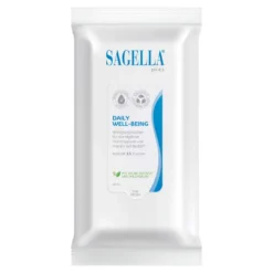 Sagella pH 4,5 Daily Well-Being Intimtücher, 15 St