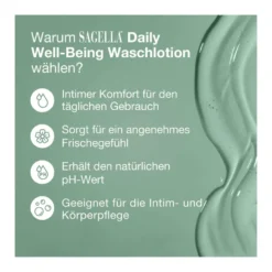 Sagella pH 3,5 Waschlotion Daily Well-Being, 250 ml