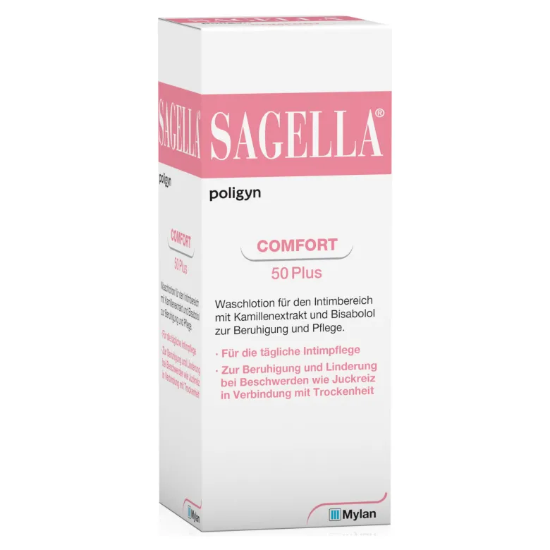 Sagella Poligyn Comfort 50 +, Intimwaschlotion, 100 ml