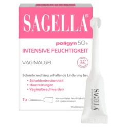 Sagella Poligyn 50+ Intensive Feuchtigkeit Vaginalgel, 7 St