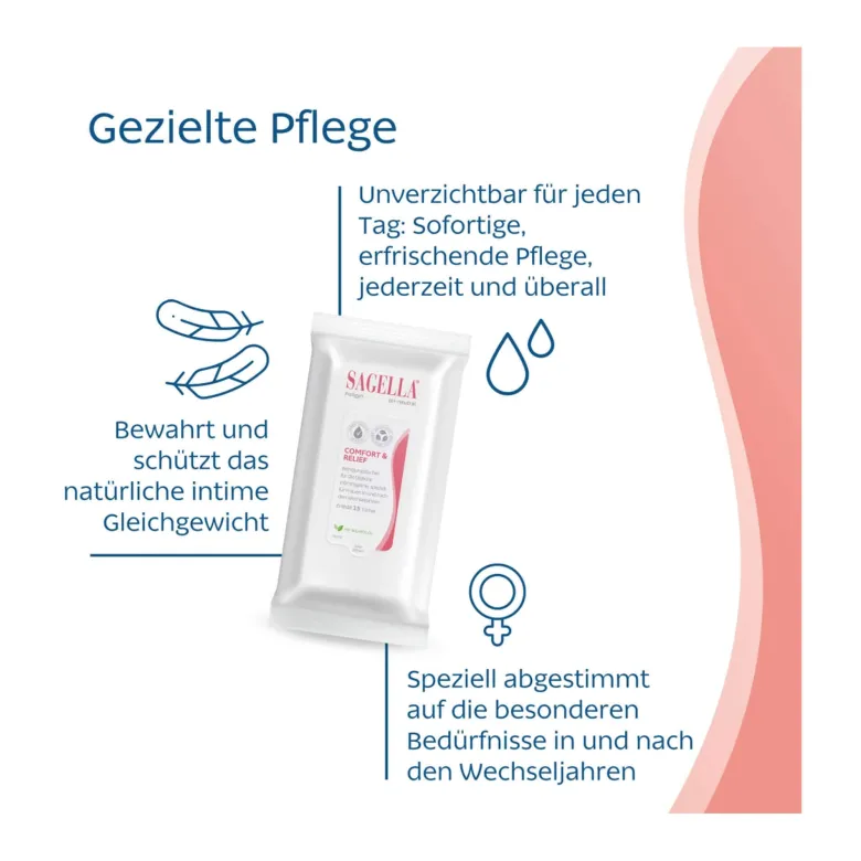Sagella poligyn 50 Plus Reinigunstücher, 15 St