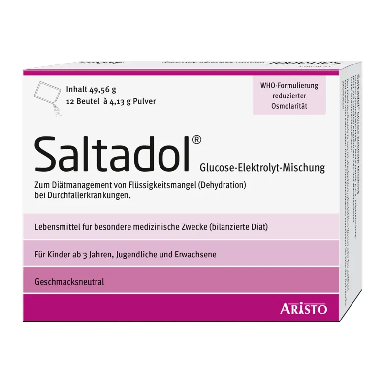 Saltadol Glucose Elektrolyt Mischung, 12 St