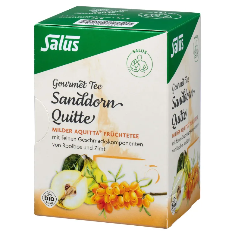 Salus Gourmet Tee Sanddorn Quitte, 15 St