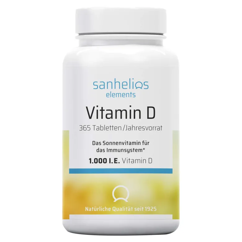 Sanhelios Vitamin D 1.000 I.E. Tabletten, 365 St