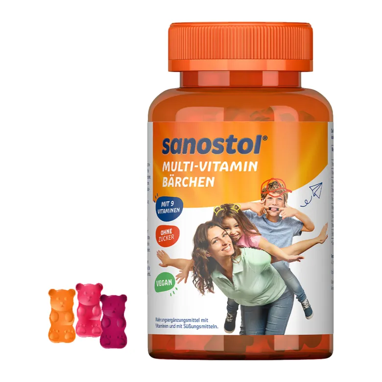 Sanostol Multi-Vitamin Bärchen, 60 St