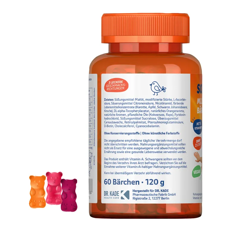 Sanostol Multi-Vitamin Bärchen, 60 St