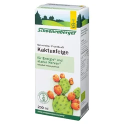 Schoenenberger naturreiner Fruchtsaft Kaktusfeige, 200 ml