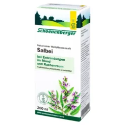 Schoenenberger Naturreiner Heilpflanzensaft Salbei, 200 ml