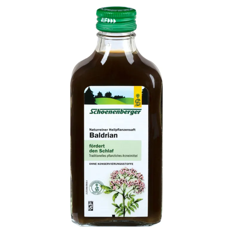 Schoenenberger Naturreiner Heilpflanzensaft Baldrian, 200 ml