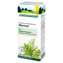 Schoenenberger Naturreiner Heilpflanzensaft Wermut, 200 ml