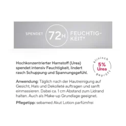 Sebamed Akut Gesichtscreme Urea 5% parfümfrei, 50 ml