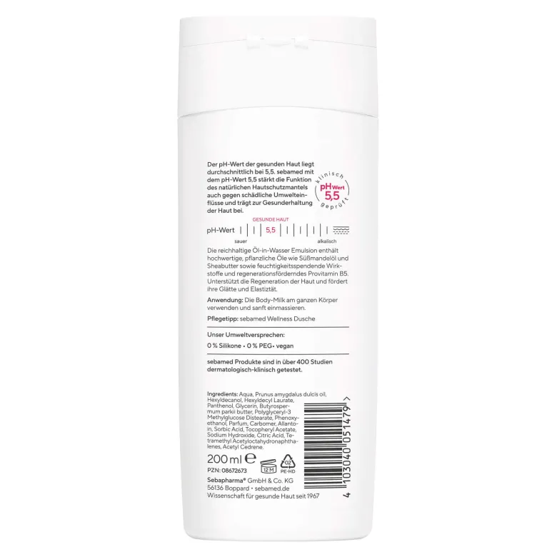 Sebamed Body-Milk, 200 ml