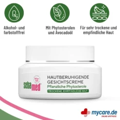 Sebamed Hautberuhigende Gesichtscreme, 50 ml