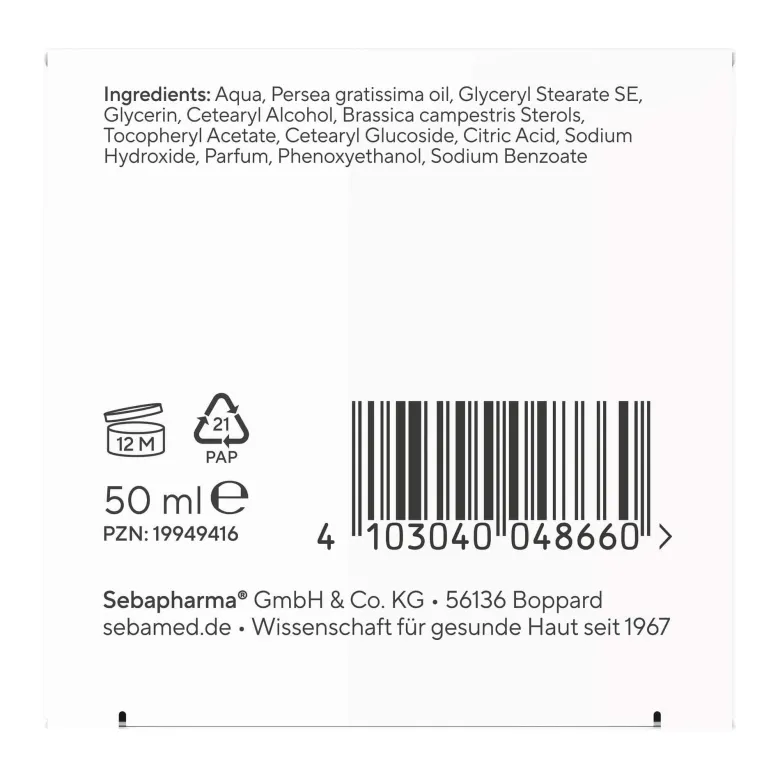 Sebamed Hautberuhigende Gesichtscreme, 50 ml
