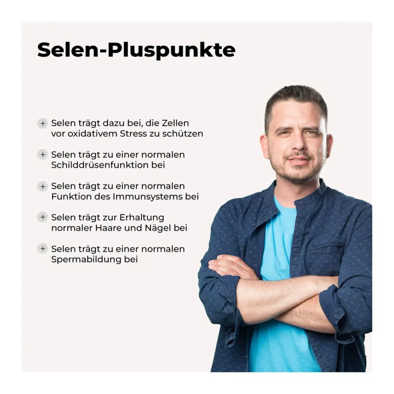 Selen 200 µg Tabletten, 60 St