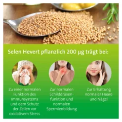 Selen Hevert pflanzlich 200 µg Kapseln, 60 St